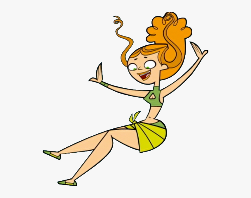 Total Drama Island Izzy Png , Png Download - Total Drama Izzy Falling, Transparent Png, Free Download