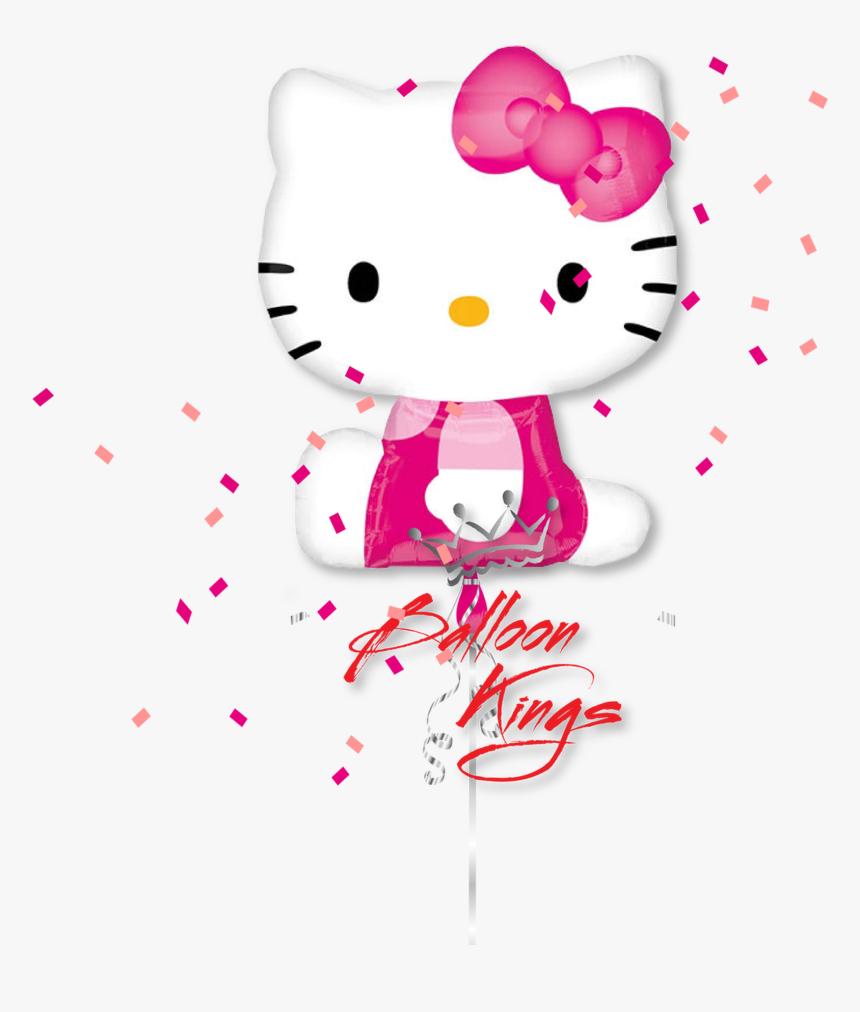 Hello Kitty Pink - Hello Kitty Happy Birthday Balloons, HD Png Download, Free Download