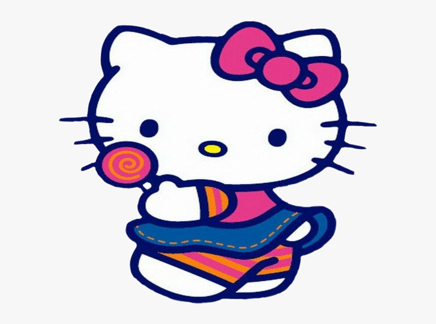 Hello Kitty Hellokitty Cat Sanrio Chupachups Sweet - Transparent Hello Kitty Png, Png Download, Free Download