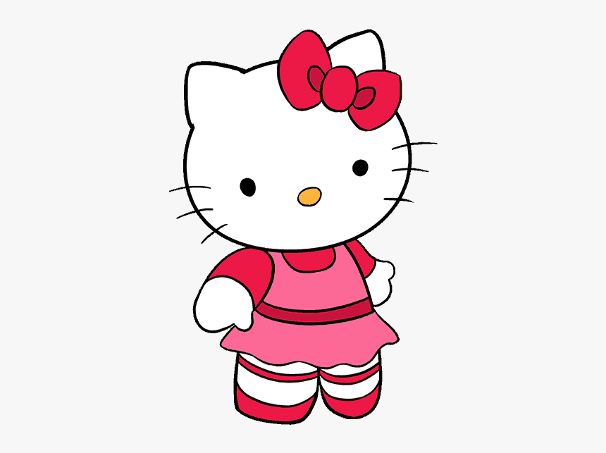 How To Draw Hello Kitty - Hello Kitty For Drawing, HD Png Download, Free Download