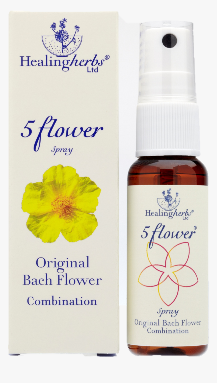 Five Flower Rescue Remedy Spray Floral De Bach 25ml - Impatiens, HD Png Download, Free Download