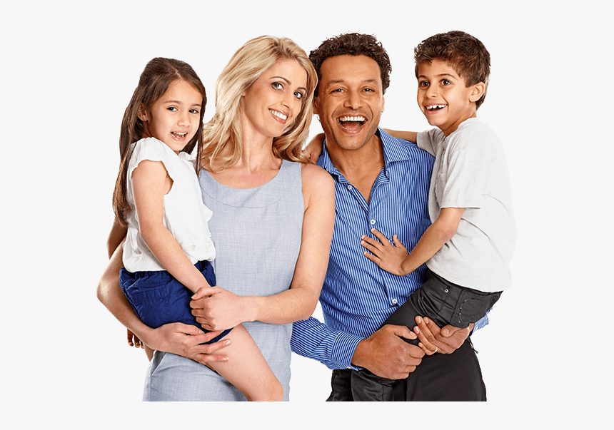 Smiling Family Of Three - Family Smiling Photos Free, HD Png Download, Free Download