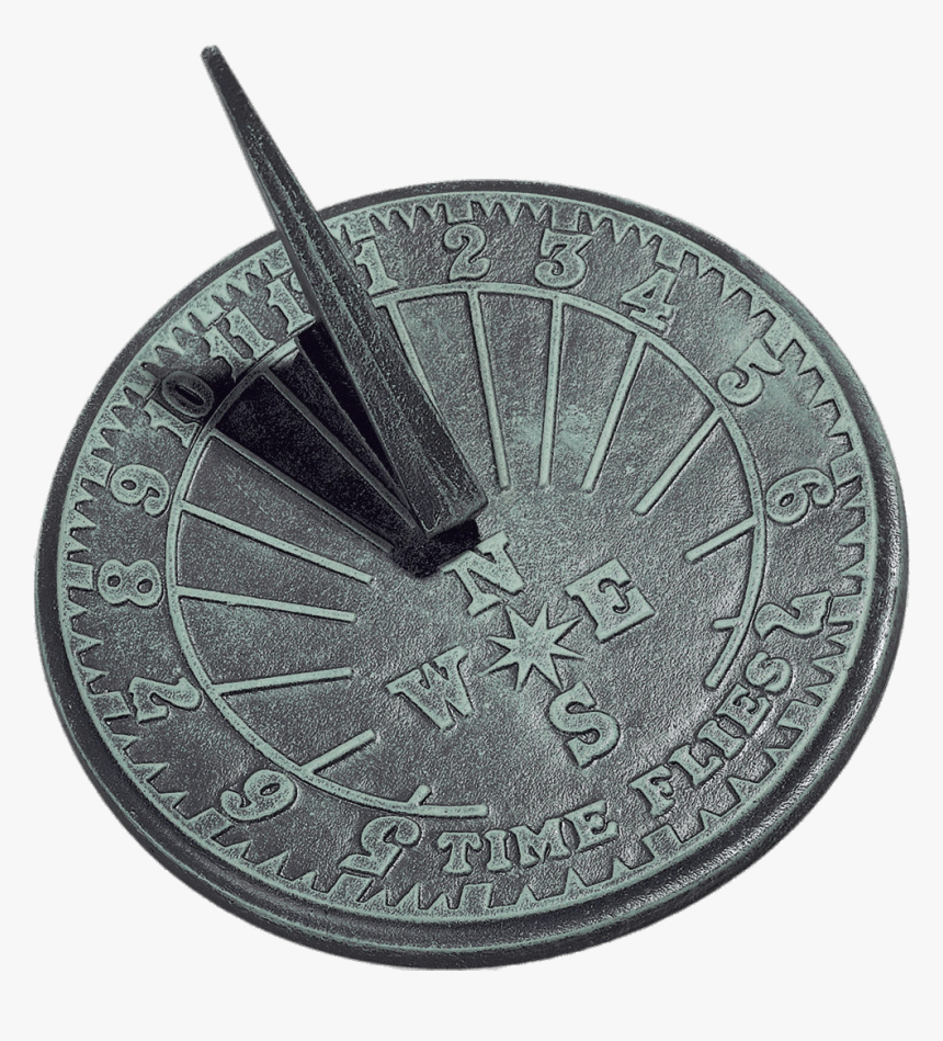 Sun Dial Time Flies Clip Arts - First Sundial, HD Png Download, Free Download