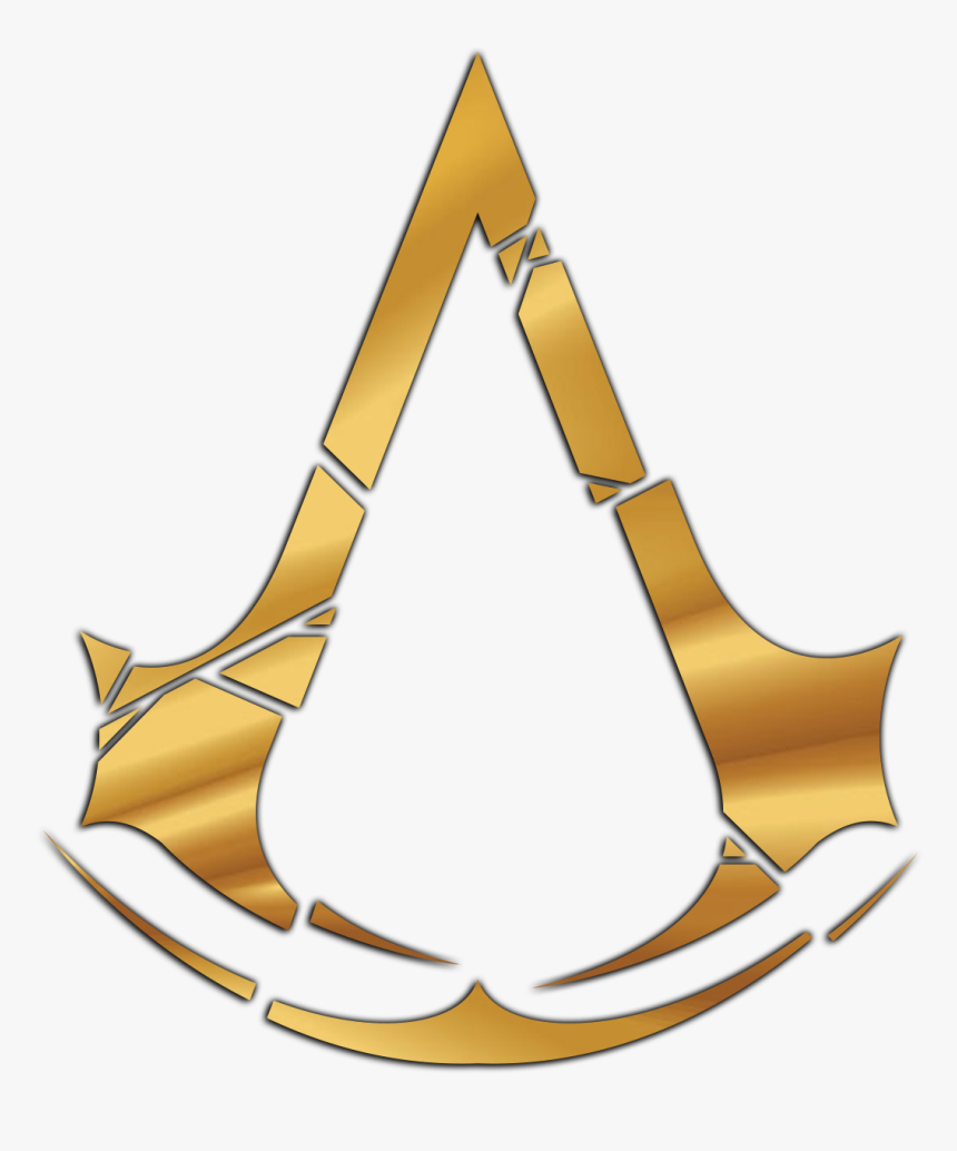 Golden, Png, And Ubisoft Image - Transparent Assassin's Creed Logo Png, Png Download, Free Download