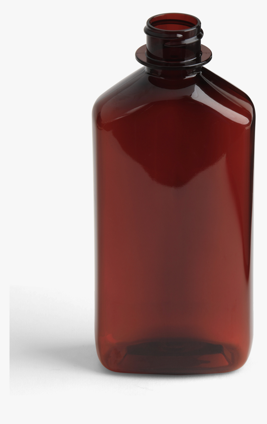 8 Oz Med Oval - Glass Bottle, HD Png Download, Free Download