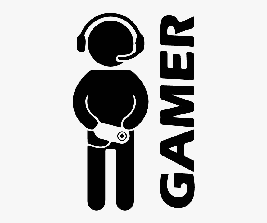 Wall Decal Video Game Sticker - Gamer Sticker, HD Png Download, Free Download