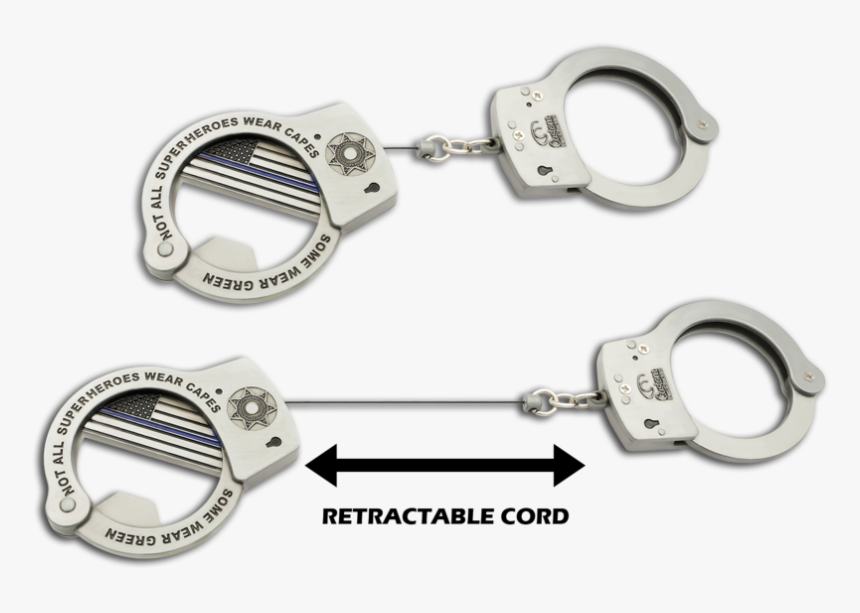 Cdc Handcuff Bottle Opener - Earrings, HD Png Download, Free Download