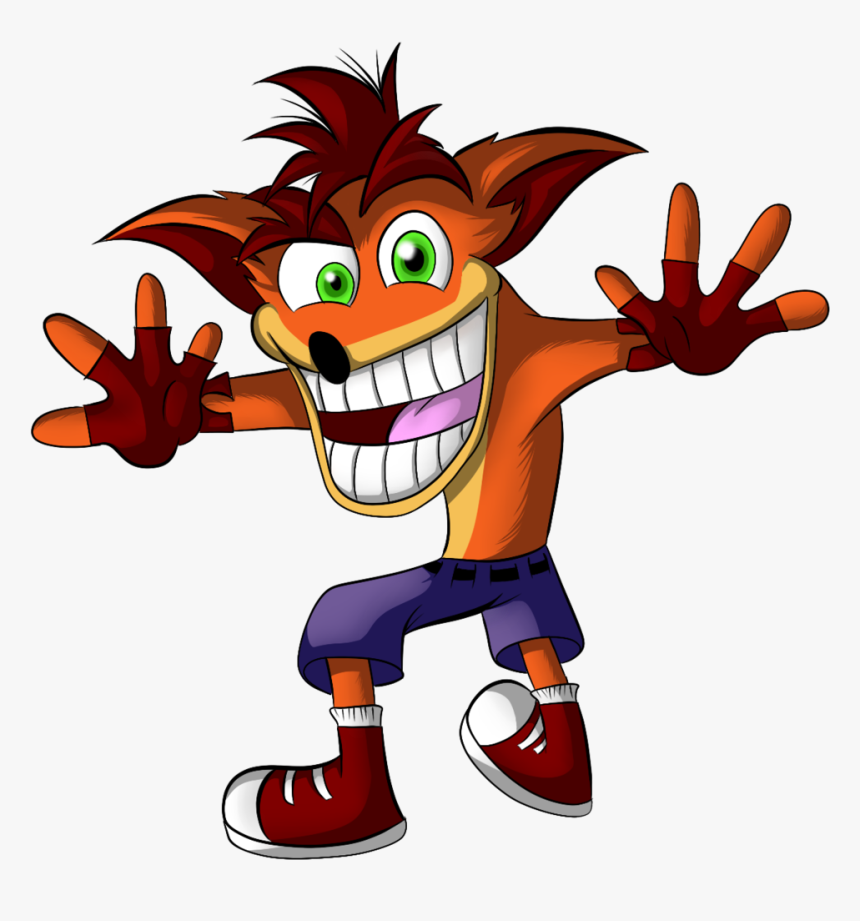 Crash Bandicoot [render] By Chrono The Hedgehog - Crash Bandicoot Render, HD Png Download, Free Download