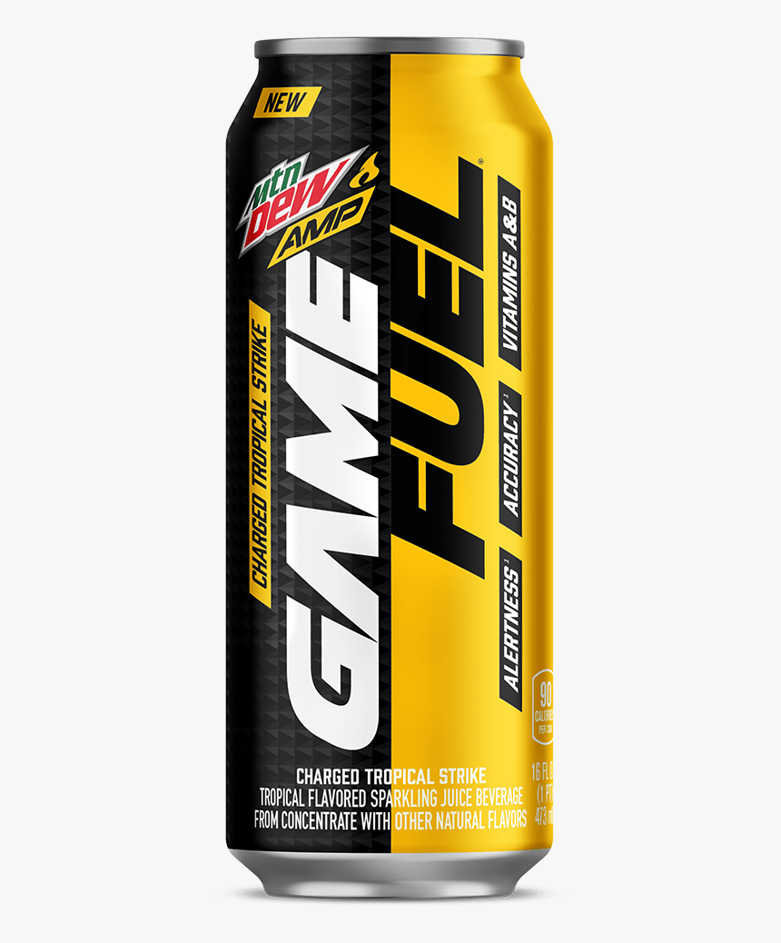 Charged Tropical Strike - Mountain Dew Game Fuel, HD Png Download, Free Download