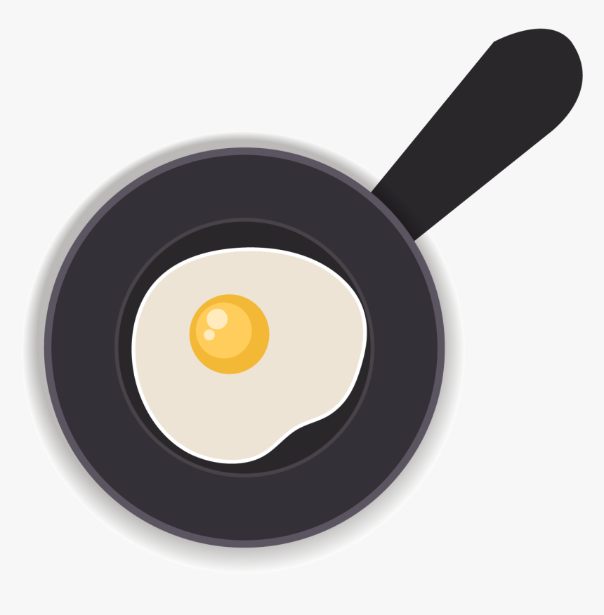 Omelette Png Free Download - Egg In A Pan Clipart, Transparent Png, Free Download