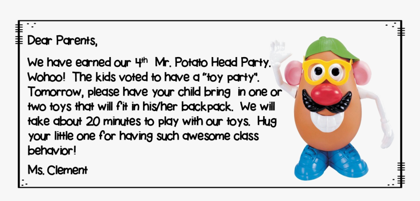 Potato Head Party - Mr And Mrs Potato Head, HD Png Download, Free Download