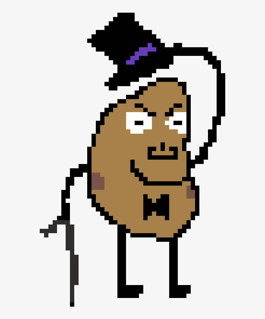 Potato With A Top Hat, HD Png Download, Free Download