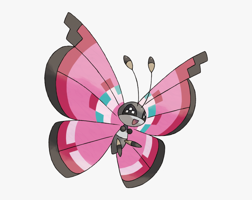 View 666 , - Pokemon Vivillon, HD Png Download, Free Download