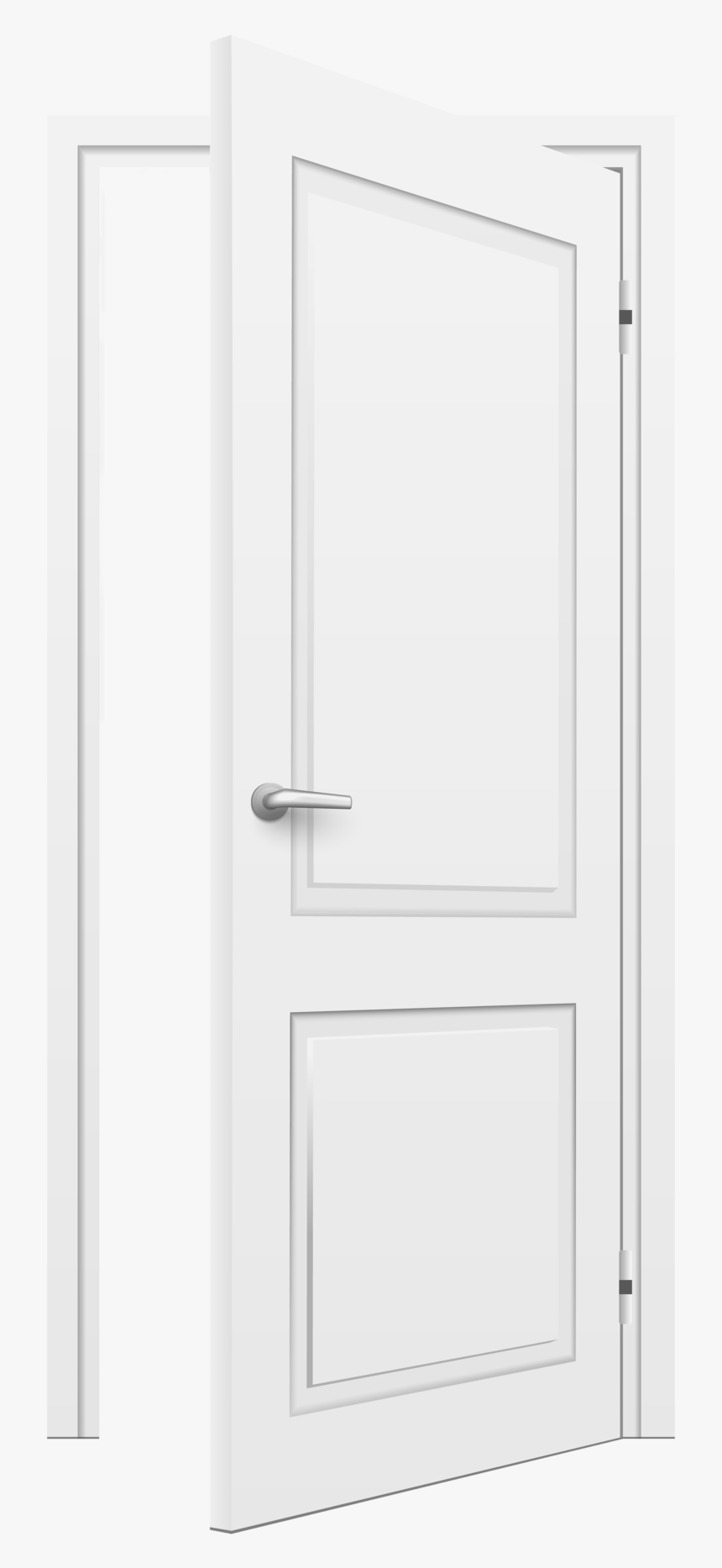 Open Door White - Open White Door Design, HD Png Download, Free Download