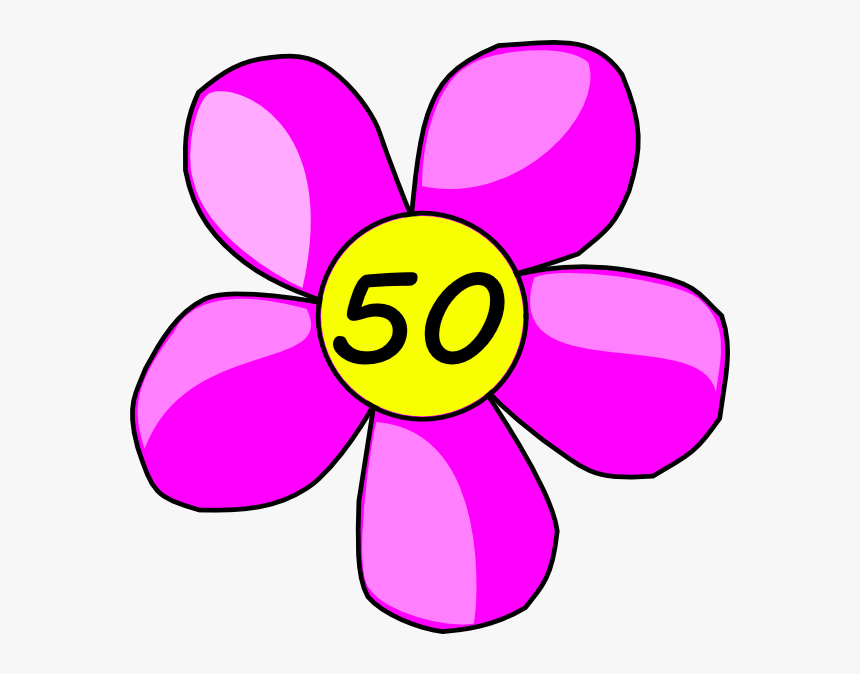 April Flower 50 - Flower Clip Art, HD Png Download, Free Download