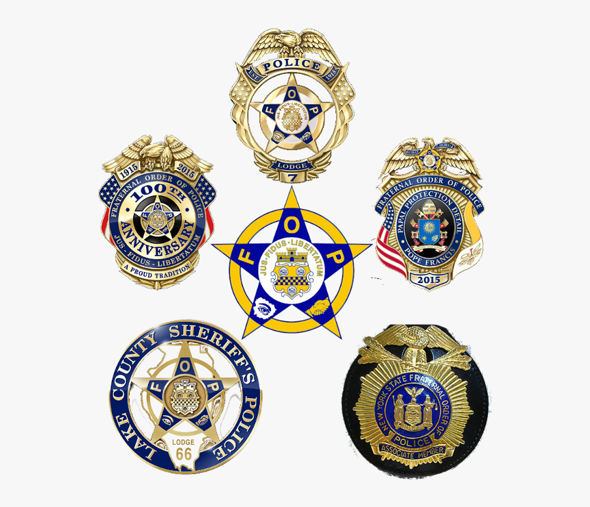 Fraternal Order Of Police Badge Organization - Fraternal Order Of Police Badge, HD Png Download, Free Download