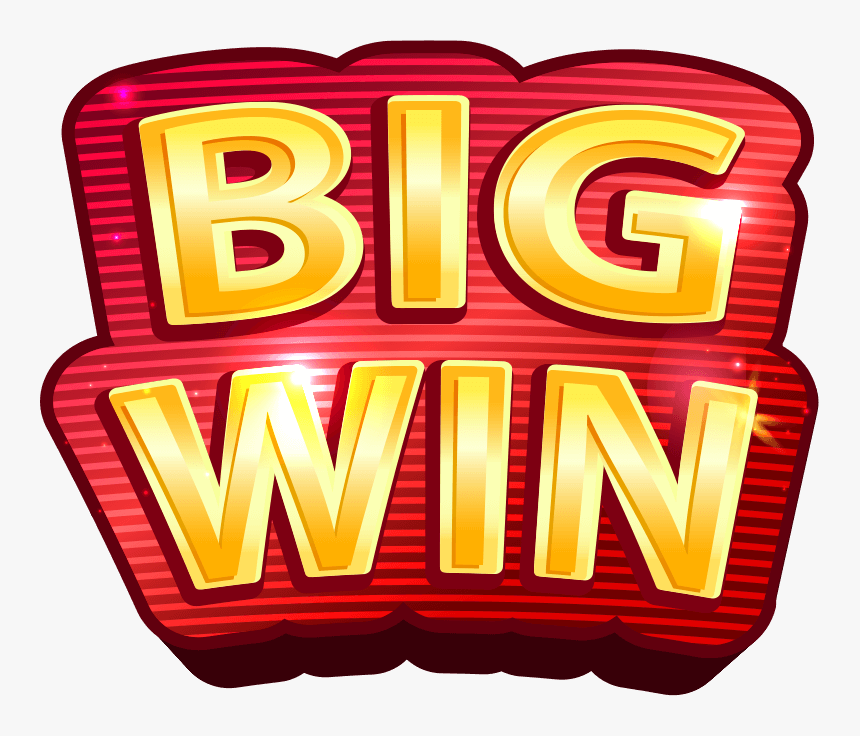כל חודש מיליונר חדש - Big Win Logo Png, Transparent Png, Free Download