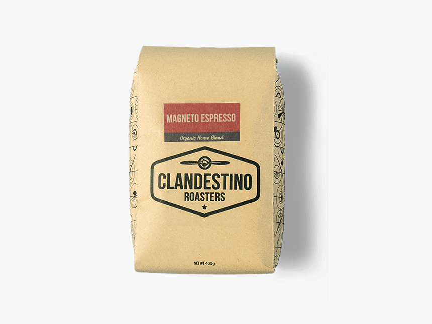 Magneto Espresso Clandestino Roasters - Bag, HD Png Download, Free Download