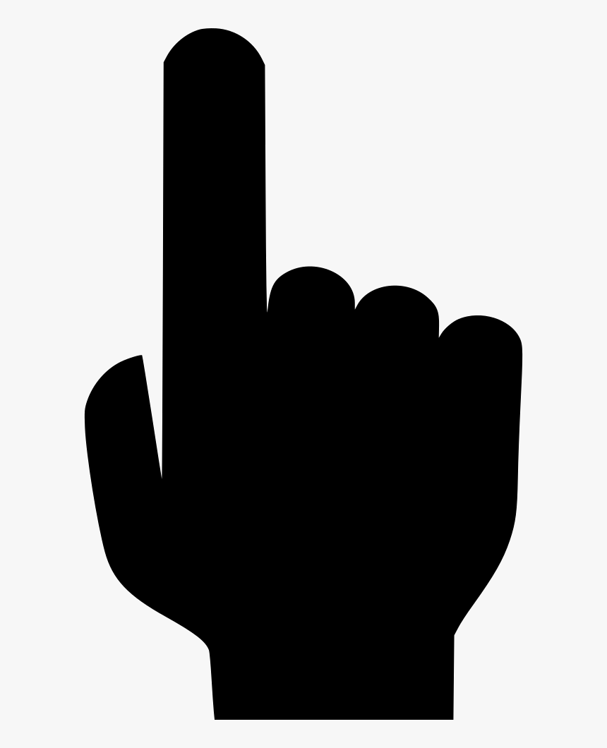 Transparent Pointer Hand Png - Hand Pointer Black Icon Png, Png Download, Free Download