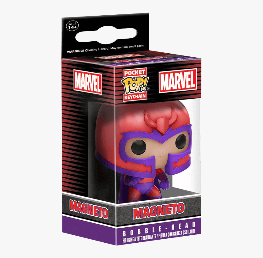 X-men Magneto Pop Bobblehead Keychain - Magneto X Men Funko Pop, HD Png Download, Free Download