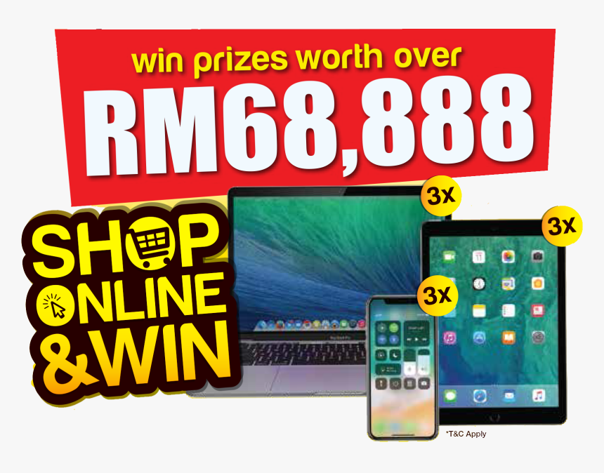 Shop Online Win Contest 2 - Smartphone, HD Png Download, Free Download