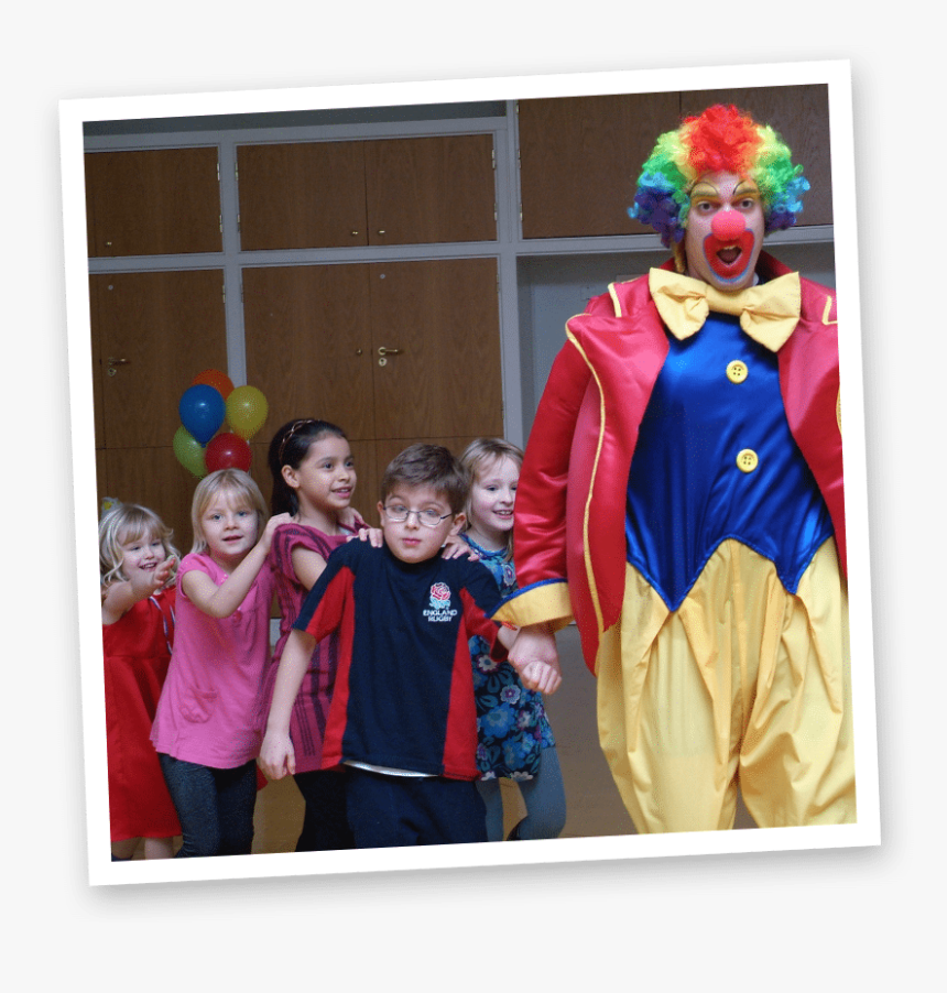 Clown With Kids, HD Png Download, Free Download