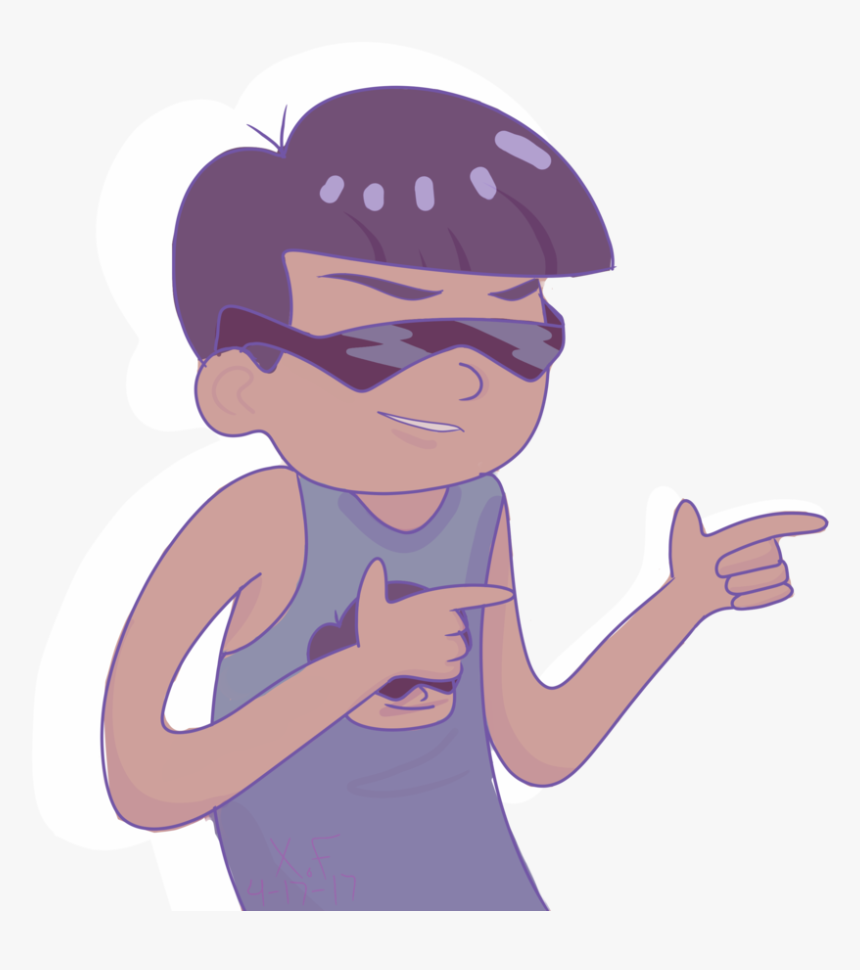 I Just Wanna Be A Cool Boi Like Him - Cartoon, HD Png Download, Free Download