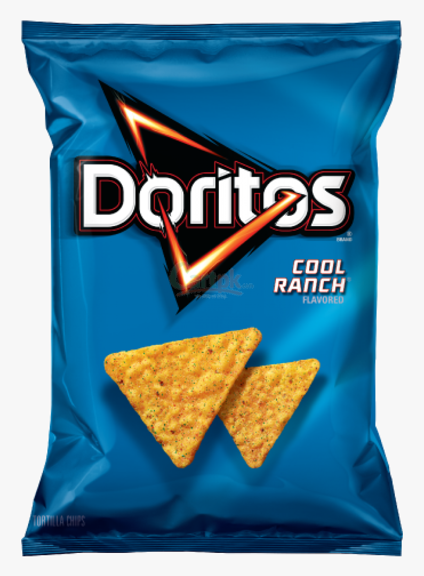 Doritos Chips Cool Ranch - Cool Ranch Doritos, HD Png Download, Free Download