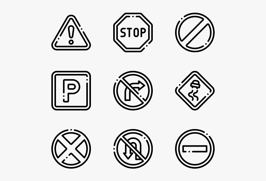 Traffic Sign Icon, HD Png Download, Free Download