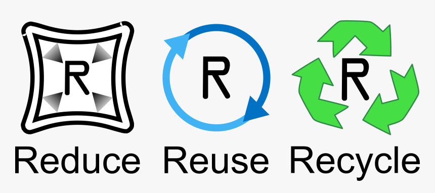 Reduce Reuse Recycle Signs - Reuse Clipart, HD Png Download, Free Download