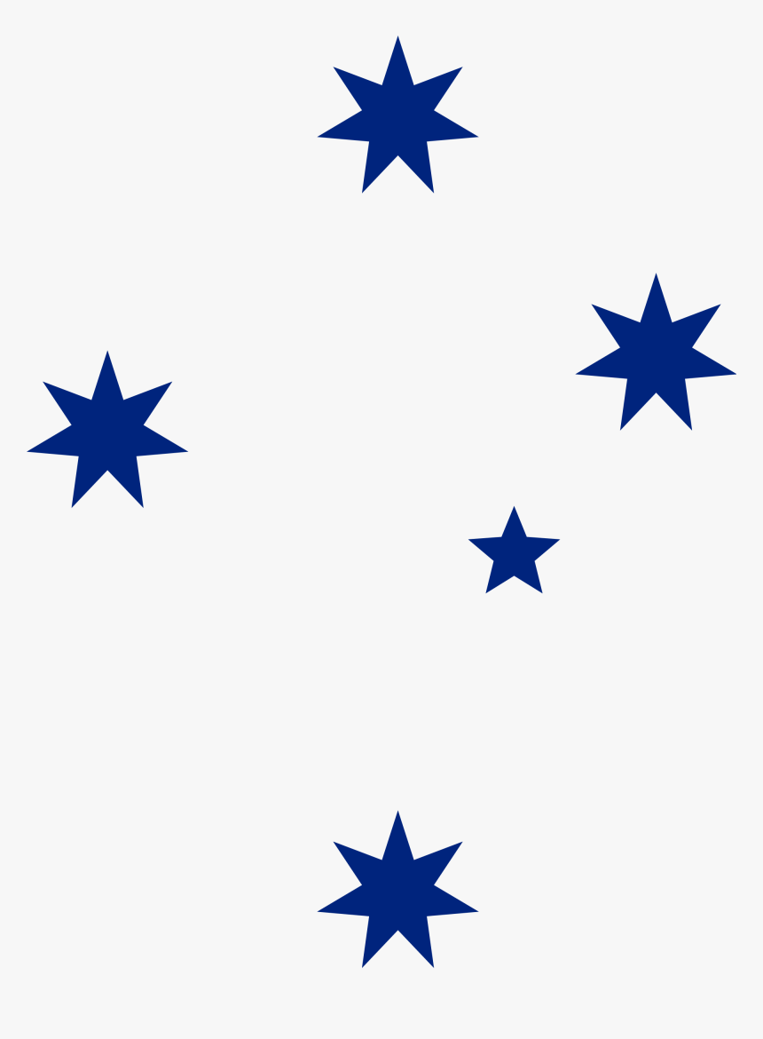 European Union Stars Png -the Southern Cross, Also - Australian Southern Cross Stars, Transparent Png, Free Download