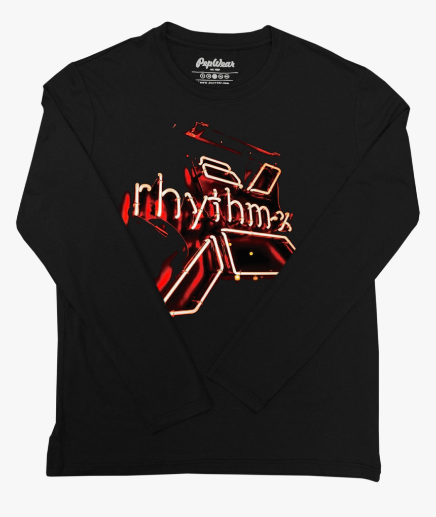 Rhythm X Neon Sign Long Sleeve - Active Shirt, HD Png Download, Free Download