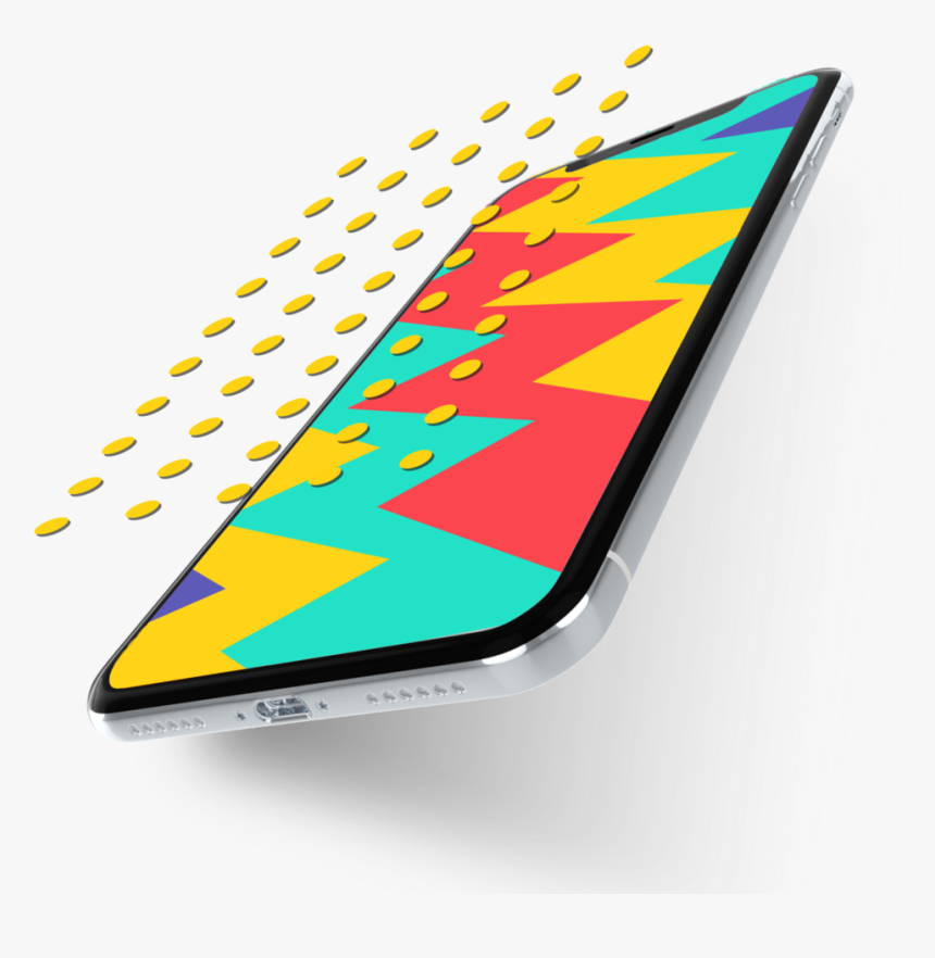 Zigzag Mockup - Smartphone, HD Png Download, Free Download