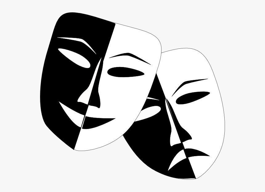 Masquerade Mask Clipart - Drama Club Meeting, HD Png Download, Free Download