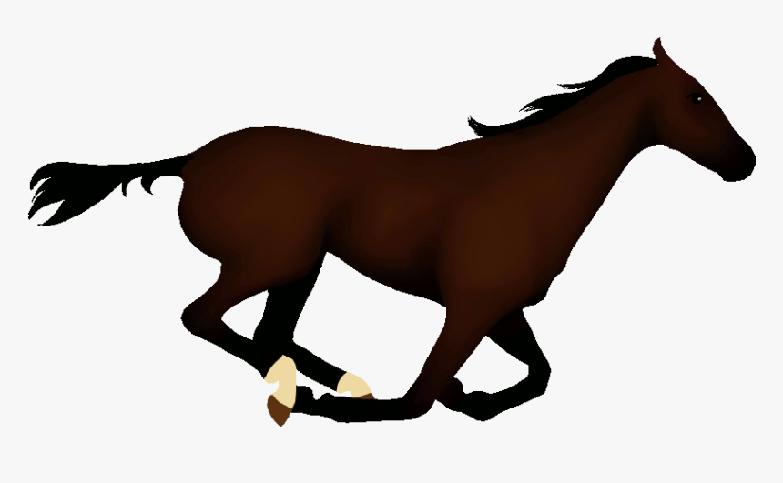 Horse Clipart Animation - Horse Running Gif Animation, HD Png Download, Free Download