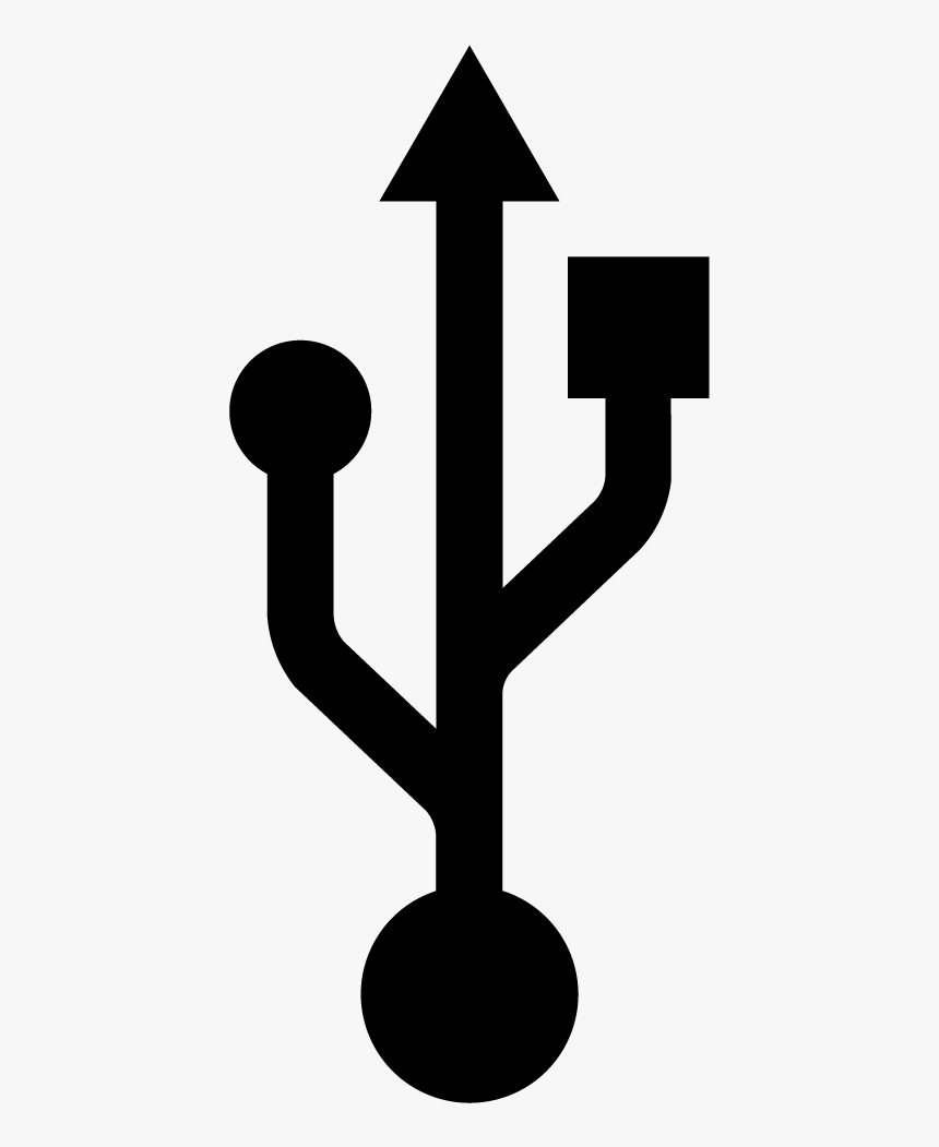 Usb Symbol - Usb Symbol Png, Transparent Png, Free Download