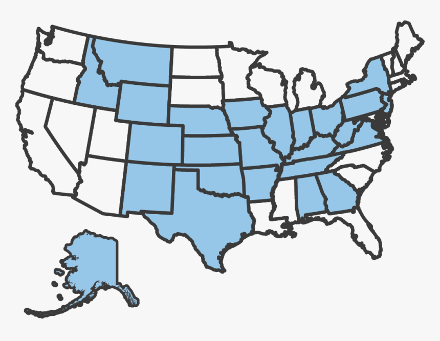 Map Range Atc Aquatic Toxicity Lab - Metamorphic Rocks In Us, HD Png Download, Free Download