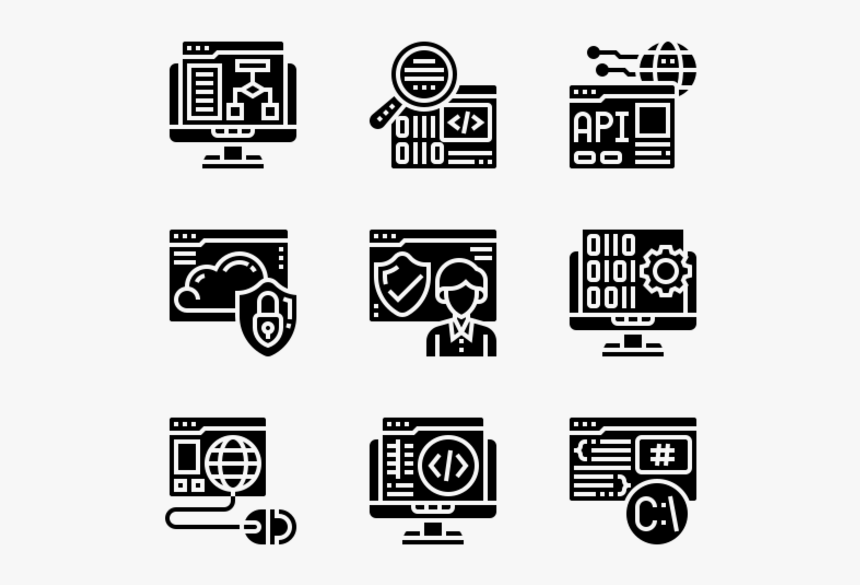 Programming - Machine Learning Icons Png, Transparent Png, Free Download