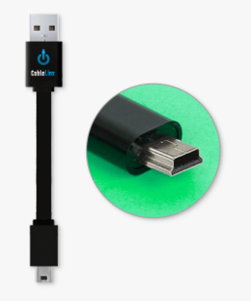 Flat Mini Usb Cable, HD Png Download, Free Download