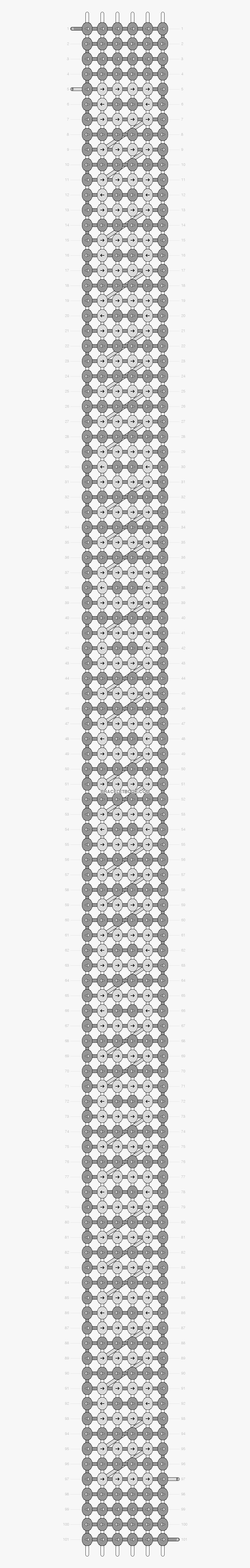 Friendship Bracelet Pattern 1654, HD Png Download, Free Download