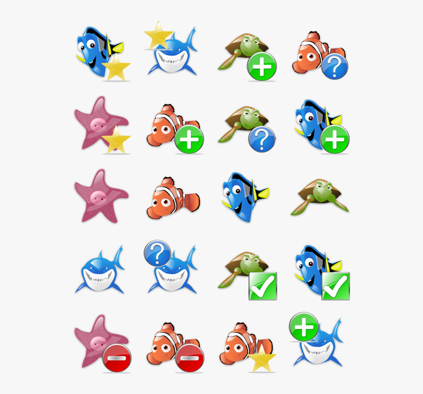 Finding Nemo Digital Graphics Design PNG Files Pack Google Drive.