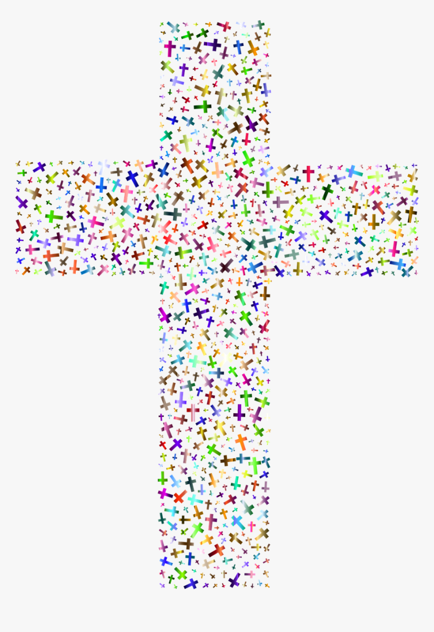 Colorful Cross Png, Transparent Png, Free Download