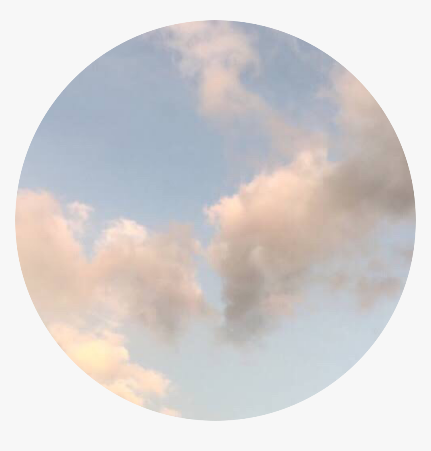 ☁️

#clouds #cloud #aesthetic #background #sky #freetoedit - Circle, HD Png Download, Free Download