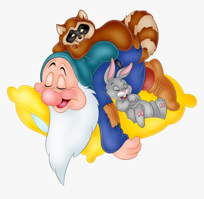 Transparent 7 Dwarfs Png - Snow White Sleeping Png, Png Download, Free Download