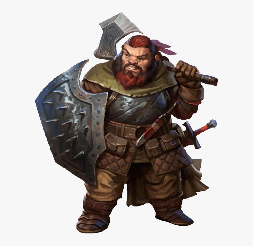 Pathfinder Roleplaying Game Dungeons & Dragons Dwarf - D&d Escobert The Red, HD Png Download, Free Download
