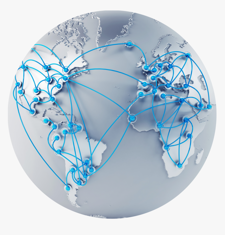 Images In Collection Page - Globe Connections, HD Png Download, Free Download