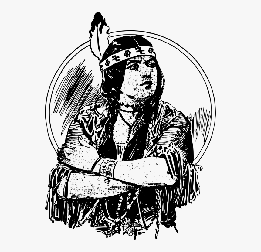 Human Behavior,art,monochrome Photography - Transparent Native American Png, Png Download, Free Download
