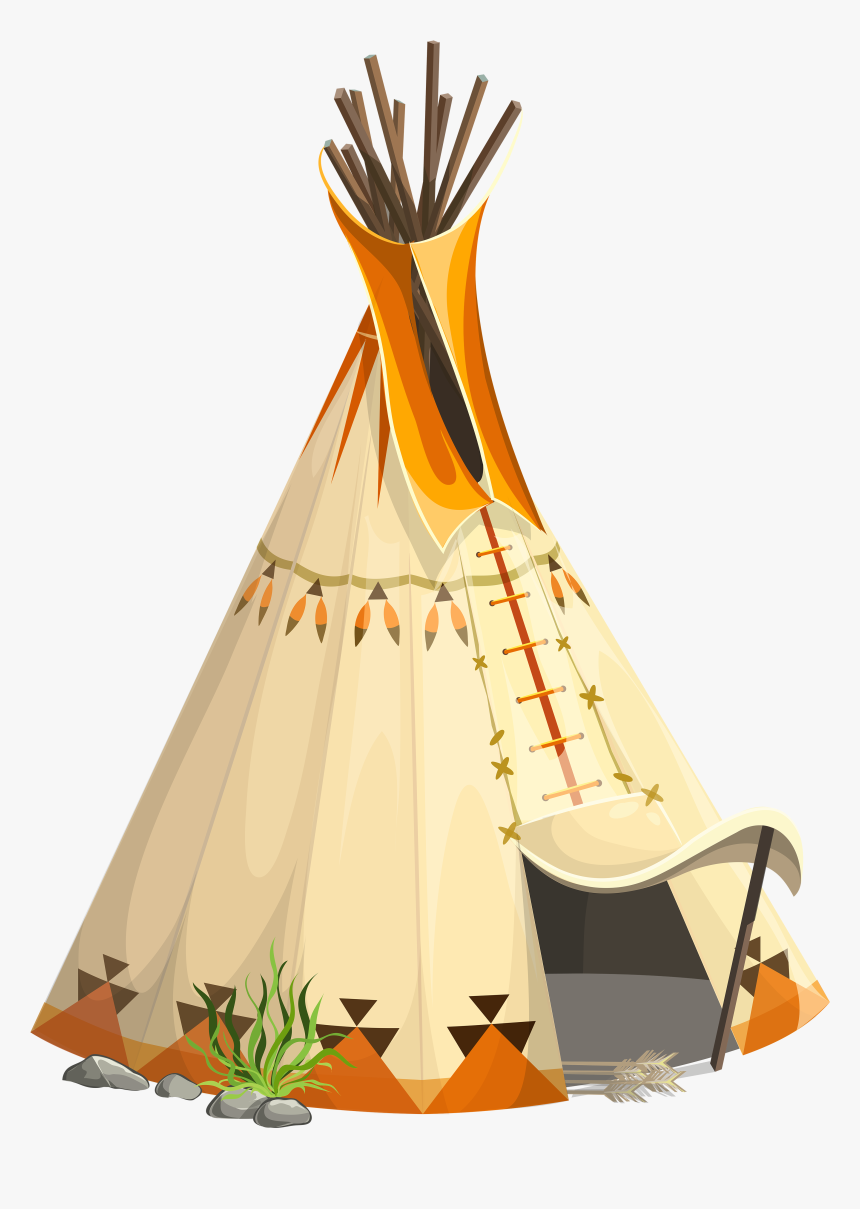 Tipi Native Americans In The United States Clip Art - Clipart Tipi, HD Png Download, Free Download