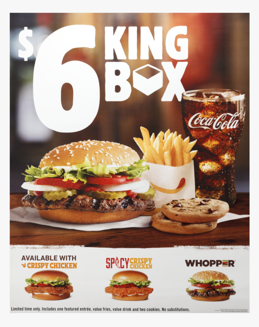 04252019serigraph 105 E1561480440440 - Burger King 6 Dollar Box, HD Png Download, Free Download