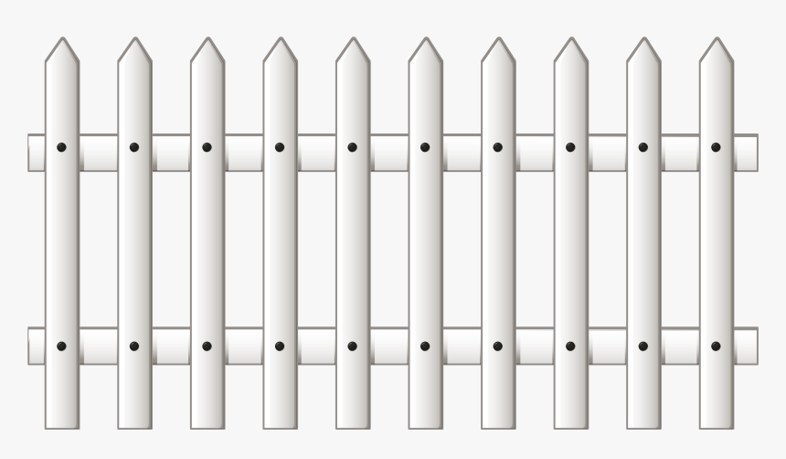 Transparent Fencing Clipart - Picket Fence, HD Png Download, Free Download